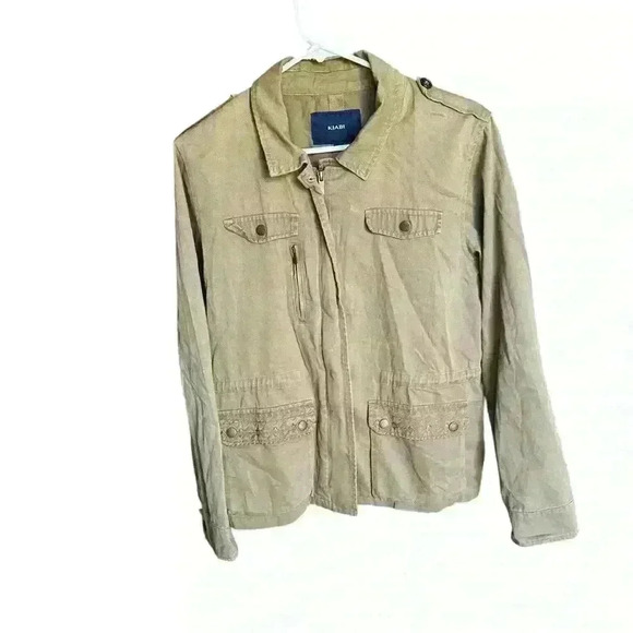 Kiabi  Utility Jacket size M khaki - Picture 8 of 10
